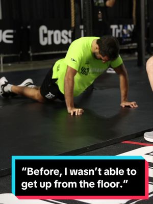 A post by @crossfitgames on TikTok caption: “I’ve discovered that the difference between Paralympics was I was focused on table tennis,” 2024 Adaptive CrossFit Games athlete Thomas Fernandez said. “Now I am helping my disability. Before, I wasn’t able to get up from the floor. ... Now, I can do box jumps, running.”  London 2012 Paralympics table tennis player Fernandez made his first CrossFit Games appearance this weekend in the Men’s Major Neuromuscular division.   As his main sport today, CrossFit has improved how he’s able to function in everyday life. #CrossFitGames #CrossFit #AdaptiveAthlete 