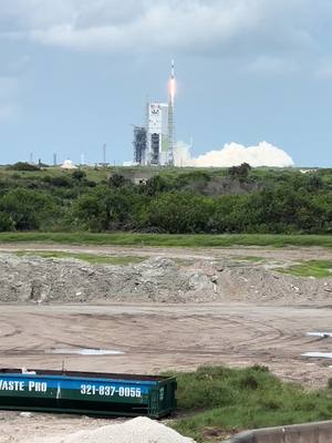 A post by @white_boot_warrior on TikTok caption: When you’re at work and get to see astronauts go to the space station then the booster land next door to you while watching from the retired titan missile stand yea I got a pretty cool job a resume from the past 17 years #fyp #spacex #falcon9 #spacexdragon #capecanaveral #slc40 #history 