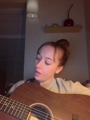 A post by @alliehinzz on TikTok caption: oh hey sorry i havent posted in a while…heres a country song to make up for it :)  #covermeup #covermeupmorganwallen #guitar #cover #country #belmontuniversity #tennessee 