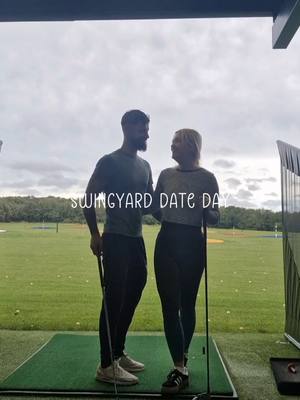 A post by @michelleodea24 on TikTok caption: @Swingyard Date Day 👩🏼‍❤️‍💋‍👨🏻 #dateideas #dateday #couple #golf #golfrange #games #food #ireland #fyp 