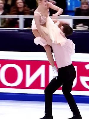 A post by @sportsemotions91 on TikTok caption: When every glide tells a story #figureskating #patinacaoartistica #patinajeartistico #ivanbukin #aleksandrastepanova #IceSkating 