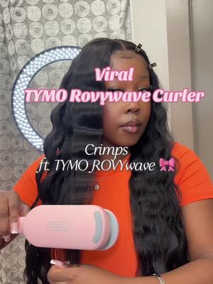 A post by @lawrenciadoll on TikTok caption: Crimps 🥰 >> #tymobeauty #tymorovy #TikTokShop #beachwaves #curlsforthegirls 