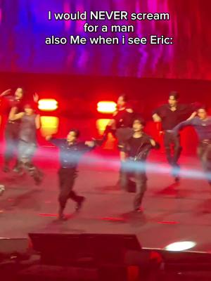 A post by @ericsohnsimp on TikTok caption: I screamed my lungs out for Eric and Chanhee😔 #theboyz #tbz #deobi #theb #eric #ericsohn #sonyounjae #CapCut #kcon2024 