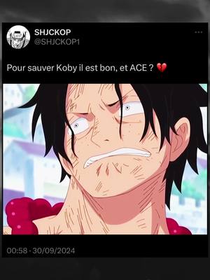 A post by @shjckop on TikTok caption: Il m’as decu 💔 #shjckop #garp #onepiece 