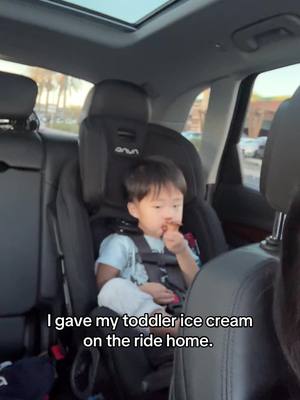 A post by @wearethechews on TikTok caption: Would you trust your almost 2 years old with ice cream? 😂