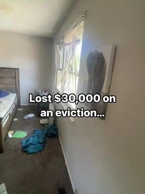 A post by @austinrutherfordo on TikTok caption: Another eviction... This one cost me around $30,000 #eviction #evicted #realestateinvesting 