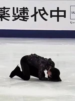 A post by @sportsemotions91 on TikTok caption: From tears to triumph - Hanyu Yuzuru’s unbreakable spirit on ice #hanyuyuzuru #figureskating #patinacaoartistica #patinajeartistico #IceSkating 