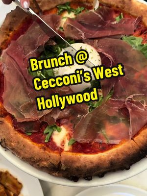 A post by @2truefoodies on TikTok caption: Brunch @ Cecconi’s West Hollywood #labrunch #westhollywood #brunch 