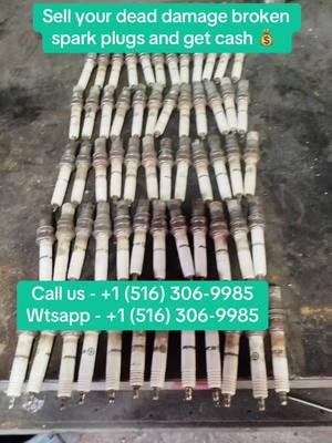 A post by @kingzippyfan.page on TikTok caption: Spark plugs scarp #scrap #fyp #generatorservices #gasgenerator 