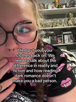 A post by @blmute.author on TikTok caption: #darkromancereads 