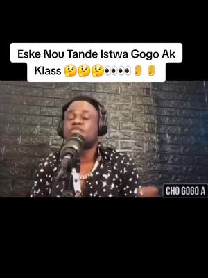 A post by @palekozeyo on TikTok caption: Sa Gogo Dwe Genyen Ak Klass Genlè Yo Divòse  Adje Nèg Isit. 👂👂👂🤔🤔🤔 Gogo Ap Boycott album Klass la. 