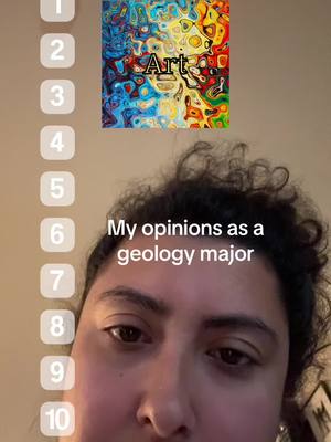 A post by @jewjubee on TikTok caption: Geography is the closest ill get the geology 😒