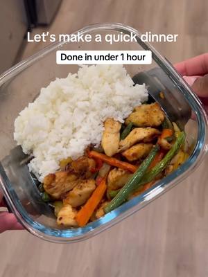 A post by @crystal.loveee5 on TikTok caption: Lets make 2 quick meals in under 1 hour using my new Ninja CRISPi! Thanks to @Ninja Kitchen, same day meal prep just became a little easier. #ninjacrispi #sponsoredbyninja #healthymealideas 