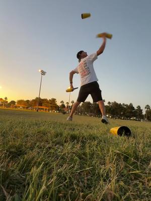 A post by @akimbaflair on TikTok caption: Evening workout in the park 