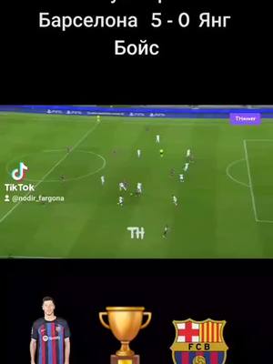 A post by @nodir_fargona on TikTok caption: #FCB 