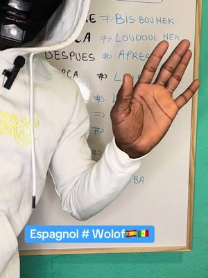 A post by @parlons_de_tout5 on TikTok caption: C’est bien d’étudier les langues pour mieux intégrer 🙏🏽🇪🇸🇸🇳❤️