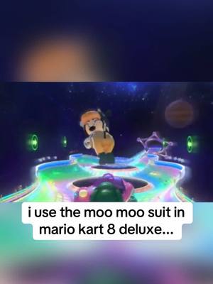 A post by @mustachedplumber on TikTok caption: i love shaking it 😁 #mariokart #mariokart8deluxe #nintendo #fyp 