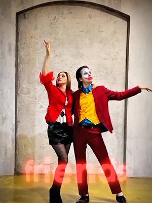 A post by @napetc on TikTok caption: Joker: folie á deux @Anastasia #jokerfolieadeux #joker #joker2 #jokerandharley #ladygaga #jokermusical #harleyquinn #cosplay 