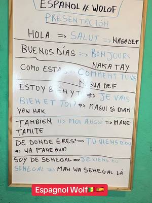 A post by @parlons_de_tout5 on TikTok caption: Des cours pour améliorer la langue Espagnol et Français 🇪🇸🇸🇳❤️