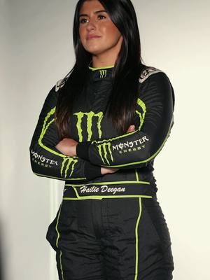 A post by @hailiedeegan on TikTok caption: Playing around in the dirt (and asphalt) 😉@Can-Am Off-Road  @Monster Energy @Yokohama Tire 