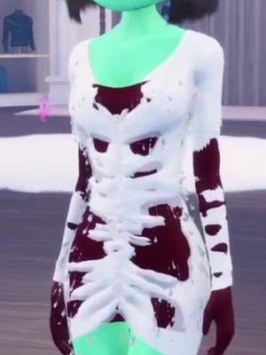 A post by @comfysunday on TikTok caption: Zombie hack in dress to impress 😳🧟‍♀️🎃new YouTube video is up testing dress to impress hacks 😏  #dresstoimpress #DTI #roblox #robloxfyp #robloxdresstoimpress