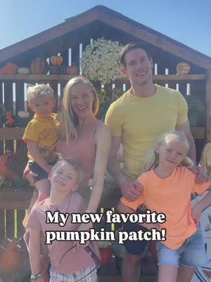 A post by @thewolfefamily on TikTok caption: Fall is one of the many reasons it's great to be in the Midwest. #pumpkinseason #hayride #pumpkinpatch #cornmaze 