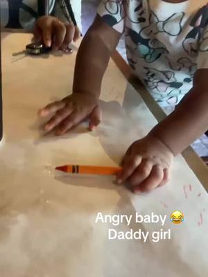 A post by @4godnatti on TikTok caption: #fyp #funnybaby #daddysgirl 