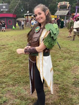 A post by @morallygreyismyfavcolor on TikTok caption: RenFair day 🥰 #bg3 #halsin #bg3halsin #halsincosplay #bg3cosplay 