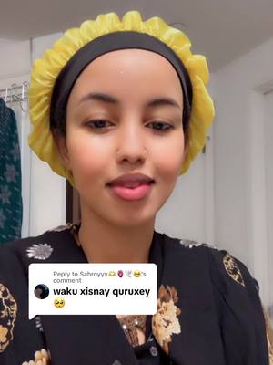 A post by @nimonita11 on TikTok caption: Replying to @Sahroyyy🫶🫀🕊️🥺 hda rer america tahy mise canada dhameyso vedioga aduu kugu socdaa#onthisday #nimonita #somalitiktok #teamshidan #dhiirigalin #cream 