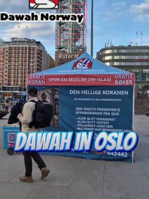 A post by @dawahnorway on TikTok caption: Dawah illallah –Calling people to Allah☝️ One brother and one sister accepted Islam in Oslo, Norway Alhamdulillah 📚✅️ Support Dawah 📲Vipps: 442442 Account: 15069166129 Become a regular monthly donor  https://dawahnorway.com/donate #islam #dawahnorway #norway #dawah #Quran #sunnah #Oslo #dua #fyp #islamic_video #feels #dua  #muslim #streetdawah #norge #foryoupage #oslo #quran #sunnah #salaf #fyp 