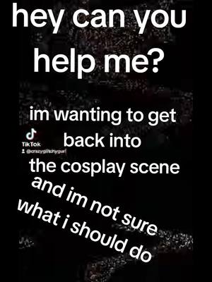 A post by @crazyglitchygurl on TikTok caption: i really am gonna try and get videos out. but I have no idea what to chose first #cosplay #comingbackforyou #finallybackontiktok #sans #yandere #underswapsans #rosequartzcosplay #milliehelluvaboss #blitzohelluvaboss #togacosplay #charliemorningstarcosplay #whatdoyouwantfromme 