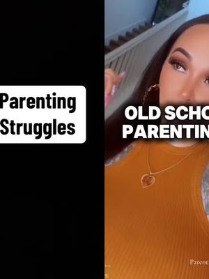 A post by @queenc_empire on TikTok caption: #duet with @Confidence Cosmetics LLC #parenting #oldschoolparenting #parentingstruggles #parentsoftiktok 