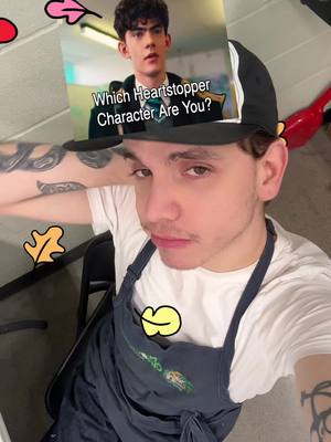 A post by @justinleeps on TikTok caption: and thats on eating once a day and doing anything for love mate :/ #heartstopper #charliespring 