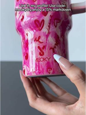 A post by @smarthome008 on TikTok caption: Love the meoky tumbler #cup #tumbler #mug #bottle #meokydiy #custom #halloweencup 