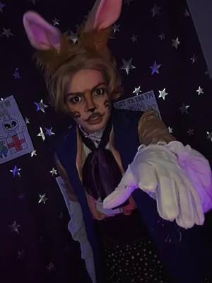 A post by @falling.for.luck on TikTok caption: just give me a taste of freedom, its so close  #fnaf #fnafcosplay #fnafglitchtrap #fnafvr #fnafvrhelpwanted #fivenightsatfreddys #fuvenightsatfreddyscosplay #glitchtrap #glitchtrapcosplay #fnafhelpwanted #williamafton 