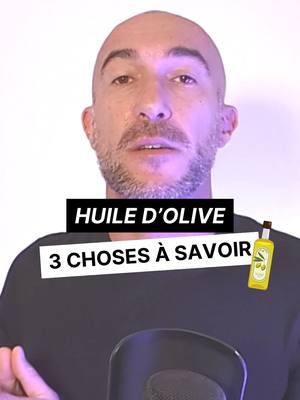 A post by @bmooveofficiel on TikTok caption: 3 choses que vous ignorez sur l’huile d'olive 🫒 ℹ️une huile d’olive de qualité = extra vierge, première pression à froid, idéalement bio, sans mélange et uniquement sous procédé mécanique (regardez bien la composition des huiles avant achat) Et vous, est-ce que vous consommez de l’huile d'olive régulièrement ? ⬇️ #huiledolive #huiledolivebio #omega9 #antiinflammatoire #polyphenol #microbioteintestinal #microbiote #astucesanté #coachennutrition #bmoove #alimentationantiinflammatoire