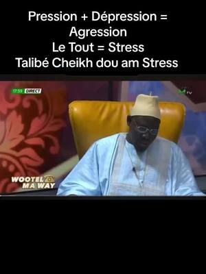 A post by @serignebabacarcasse on TikTok caption: Talibé Cheikh Seydi Ahmad Tidjaani dou amm Stress jamais 