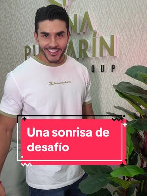 A post by @dradianapulgarin on TikTok caption: Después de enfrentar grandes retos 🏃🏻, @Santiagorios94 ahora está listo para deslumbrar con una sonrisa😁 que refleja su increíble personalidad y fuerza 🏋🏻.  Si tú también quieres dar el siguiente paso hacia la sonrisa de tus sueños, ¡Escríbenos!  Te ayudamos a superar tus propios desafíos. #diseñodesonrisa #desafíothebox #odontología #sonrisa #personalidad 