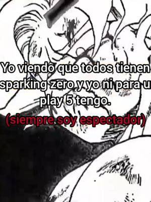 A post by @satorugoku on TikTok caption: soy pobre #sparking #playstation #goku #gokublack #vegeta #fyp