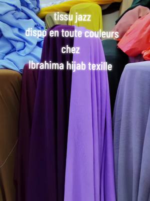 A post by @ibrahima_hijab_textiles on TikTok caption: #foruyou #viral_video #tissijazz#senegalaise_tik_tok #pourtoi #faynaraa#tissu #video #voile 