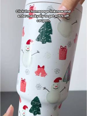 A post by @smarthome008 on TikTok caption: #cup #tumbler #mug #bottle #meokydiy #custom #halloweencup #halloween2021 #halloween #happyhalloween