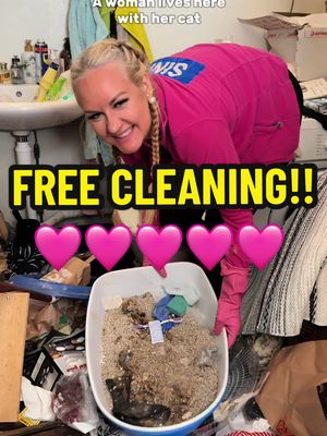 A post by @aurikatariina on TikTok caption: Free home cleaning with @Sinicleaning and @Sonia | Siivoustiktok✨ 🩷 #deepclean #inspiration  #makeadifference