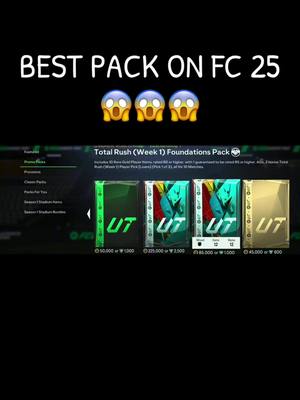 A post by @fifa_tiktok_official on TikTok caption: Best pack on fc 25 😱😱😱 #fyp #fut #fc25 #futpacks #packopening #ronaldo #bellingham #ultimateteam 