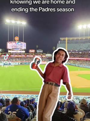 A post by @jrp7642 on TikTok caption: Bye Felicia #Dodgers #dodgerstadium #LA #dodgersbaseball #baseball #MLB #padres 