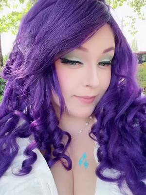 A post by @natasenpai on TikTok caption: Rarity saved me tbh #raritycosplay #rarity #mylittleponycosplay #mylittleponyfriendshipismagic #mylittlepony #mlpcosplay #mlp