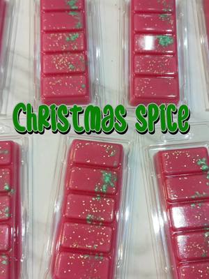 A post by @yorkshirecandleman on TikTok caption: is Christmas spice scented wax melts already #waxmeltsuk #waxmelts #SmallBusiness 