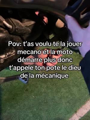 A post by @louloudax on TikTok caption: Et il est la en 2 minutes @PA©️ÔME #50cc #moto #supermot 