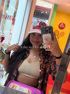 A post by @kendranatalie on TikTok caption: Live love lowcooo ✨⛲️🛍️ #savannahga #lowco #shopping #messhall 