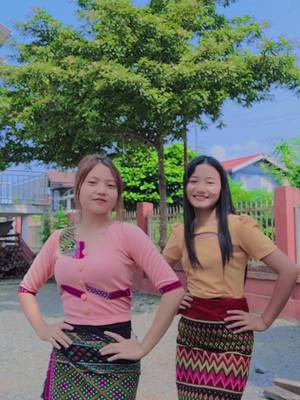 A post by @ctsawmte4 on TikTok caption: 👯🏻‍♀️kan Sunday✌🏻 #မြင်ပါများပီးချစ်ကျွမ်းဝင်အောင်လို့🤒🖤 #ချင်းမလေး #myanmartiktok 