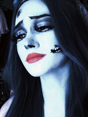 A post by @martynapalupska on TikTok caption: Other woman #corpsebride #halloween #halloweenmakeup 